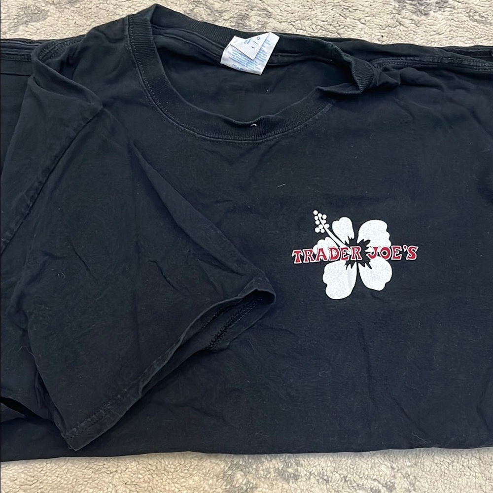 Trader Joe's Black T-Shirt